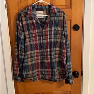Men’s size large Aeropostale  button down shirt